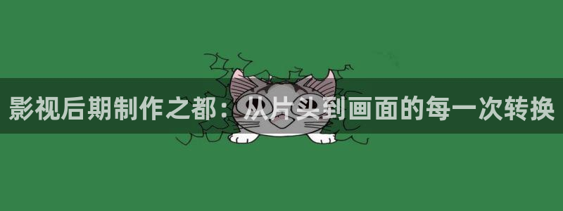 窝窝看电影网：影视后期制作之都：从片头到画面的每一次转换
